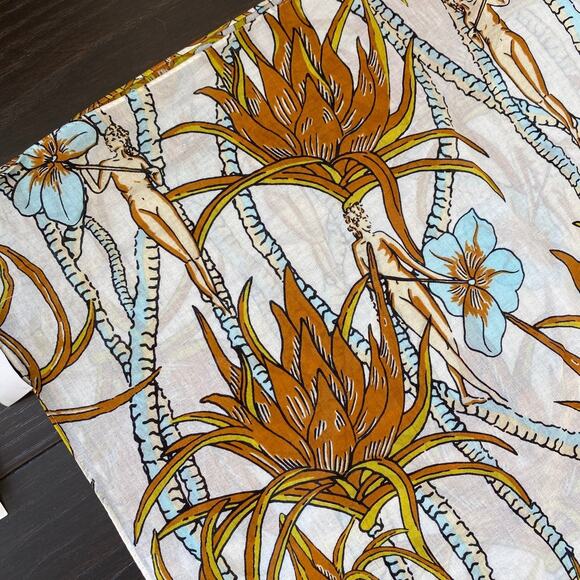 Last 2‼️NWT Tory Burch Women's Climbing Palms Square Scarf 144936 - Picture 5 of 9